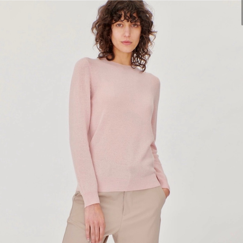 ANTONIO MELANI Blush Crew Neck Sweater